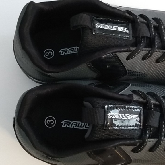Rawlings Velocilite Low Top Youth Football Cleats - Picture 9 of 10